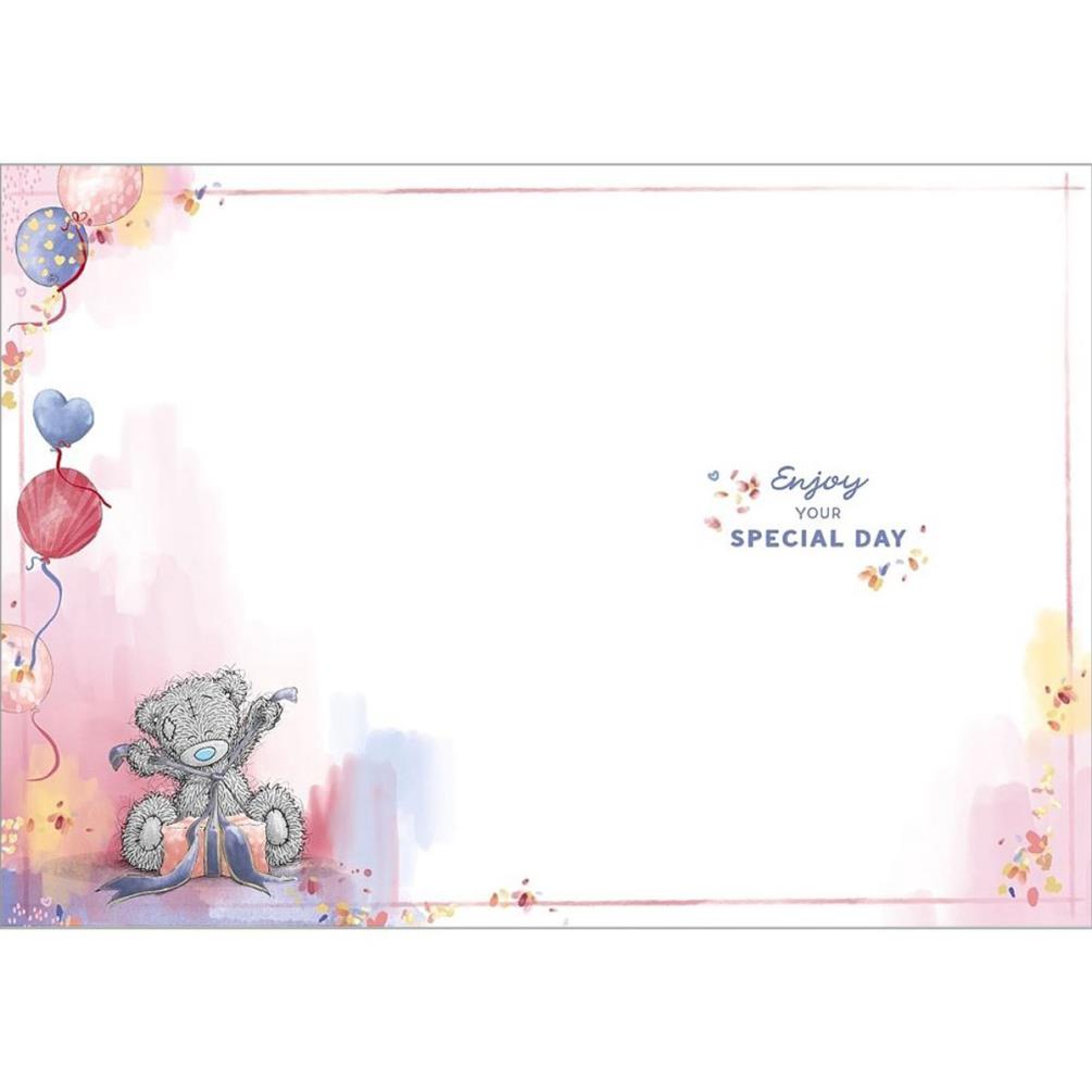 Special Friend Me to You Bear Birthday Card Extra Image 1